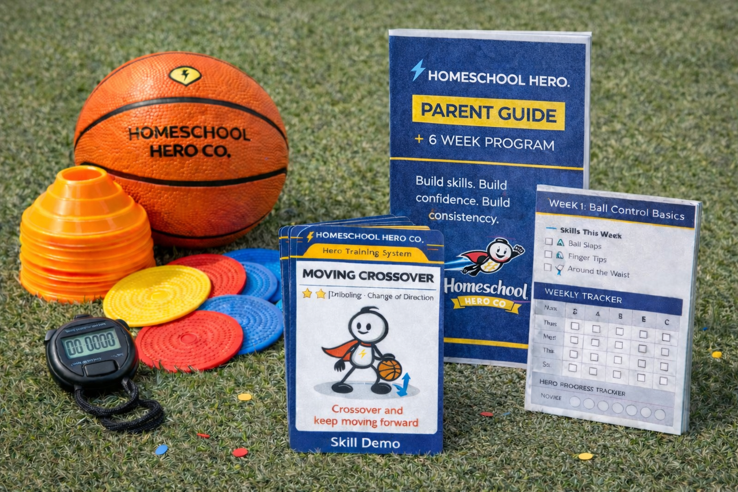 6-Week Basketball Skill Development Curriculum Kit