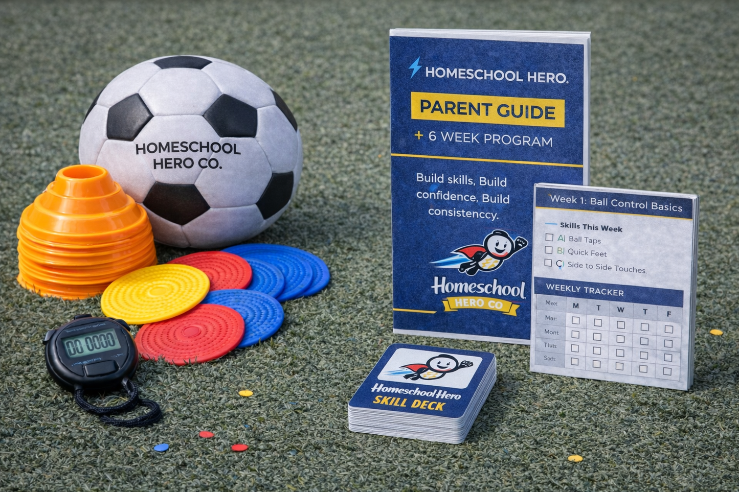 6-Week Soccer Footwork & Movement Curriculum Kit